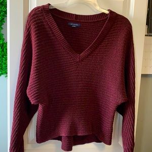 AE maroon sweater